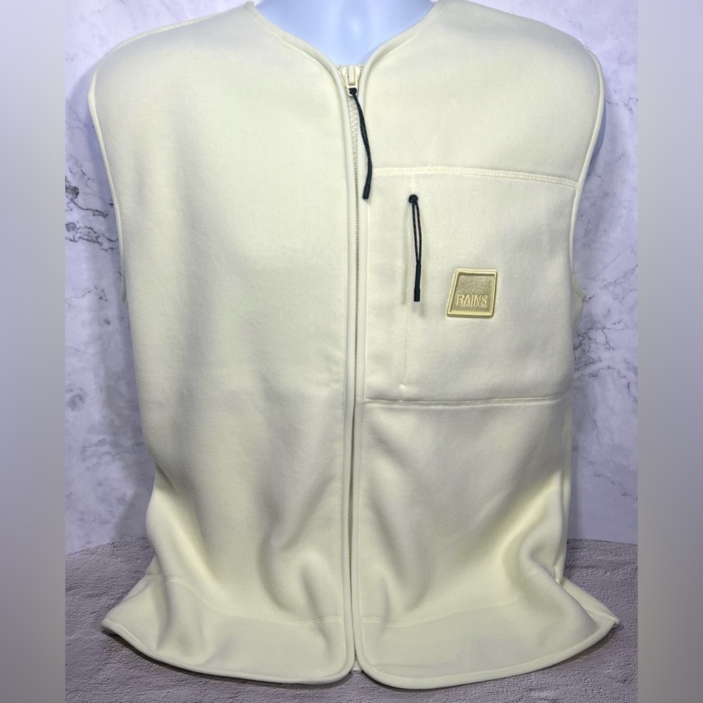 Rains Fleece Vest Unisex New With Tags Size Small